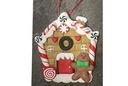 Colgante casa de Navidad 8 cm