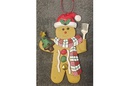 Colgante muñeco galleta Navidad 8 cm
