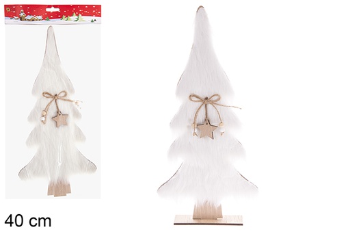 [121776] Figura madera árbol Navidad surtido 40 cm