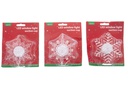 Copo de nieve con luz LED Navidad surtido