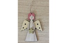 Figura madera ángel Navidad 10 cm