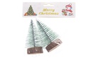 Pack 2 árboles nevados 9,5x3,5 cm