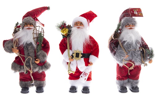 [122045] Santa Claus assorted model 30 cm