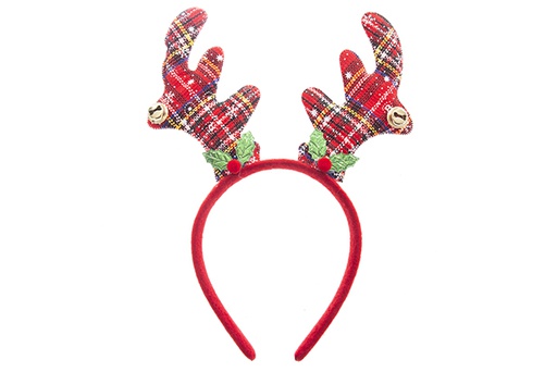 [122091] Diadema Navidad reno colores