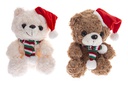 Peluche Navidad oso surtido 22 cm