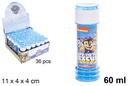 Tubo pompas jabón Paw Patrol 60 ml
