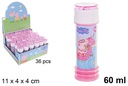 Flacon bulles de savon Peppa Pig 60 ml