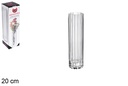 Florero cristal Lion relieves 20 cm