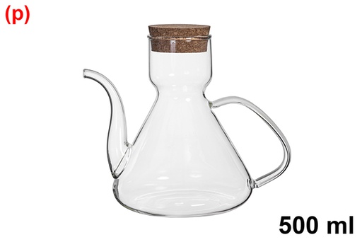 [122506] Borosilicate oil bottle 500 ml