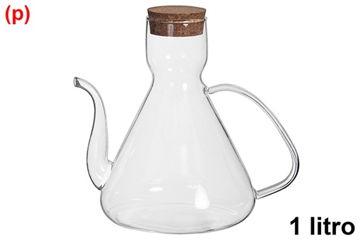 [122507] Borosilicate oil bottle 1 l.