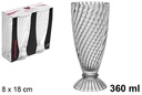 Pack 2 copas cristal helado alta 360 ml