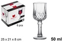 Copa cristal licor 50 ml