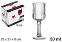 Copa cristal licor 50 ml