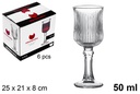 Copa cristal licor 50 ml