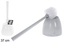 Porte brosse WC rond coloré 37 cm