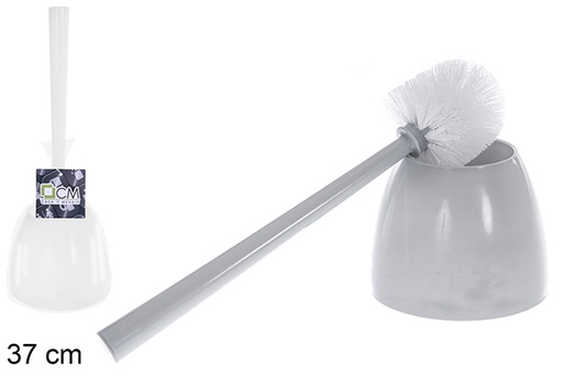 [122530] Porta escova de vaso sanitário redondo colorido 37 cm