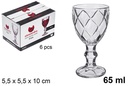 Copa cristal licor Pisa 65 ml