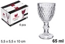 Copa cristal licor Torino 65 ml