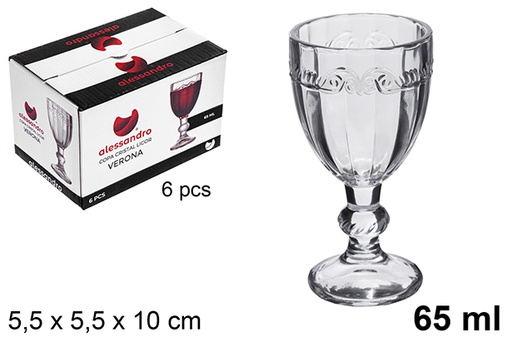 [122549] Verona liquor glass cup 65 ml