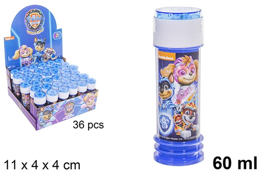 [122570] Tubo pompas jabón Paw Patrol "La Super pelicula" 60 ml