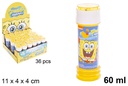 Tubo pompas jabón Bob Esponja 60 ml