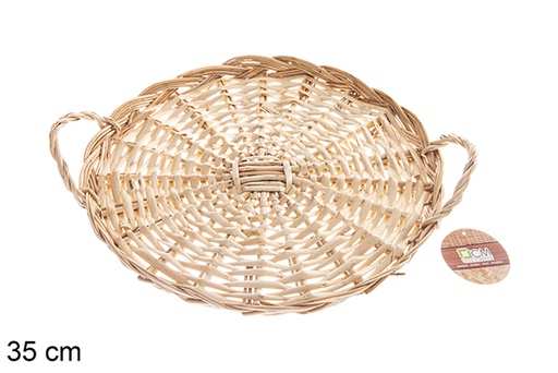 [122587]  Wicker trivet for casserole 35 cm