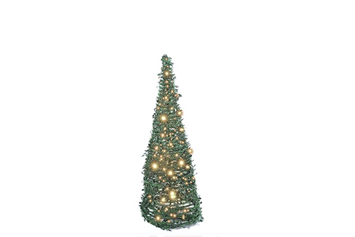 [122662] Árvore de Natal dobrável com luzes LED USB 150 cm
