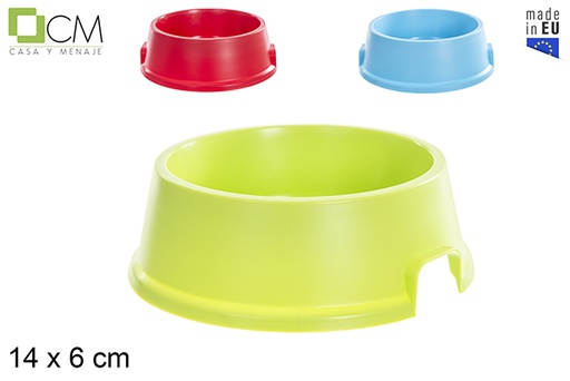 [122677] Comedero mascotas redondo 14cm