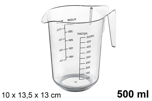 [122932] Pichet doseur en plastique 500 ml