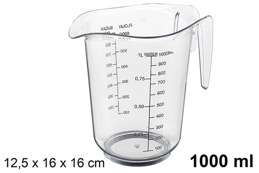 [122933] Pichet doseur en plastique 1.000 ml