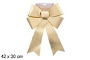 Lazo navidad oro lujo 42x30cm