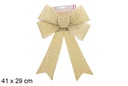 Lazo navidad oro brillante 41x29cm
