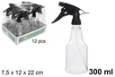Botella plastico peluquero 300ml