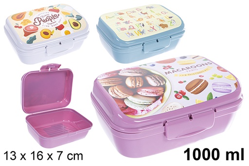 [123150] Plastic lunch box 1000ml
