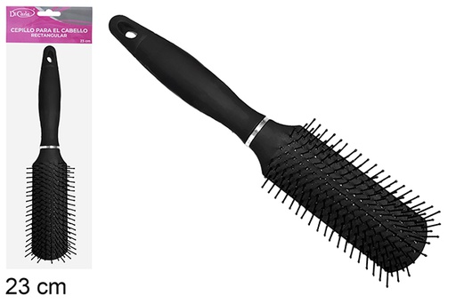 [123214] Spazzola per capelli rettangolare 23 cm