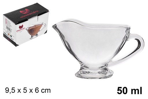 [123221] Glass sauce boat 50 ml