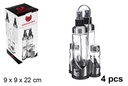 Set aceitera y vinajera con Pulverizador 4 piezas