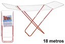 Folding metal clothesline 18 meters