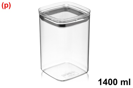 [123254] Multipurpose  plastic container 1400ml