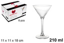 Copa cristal cocktail 210 ml