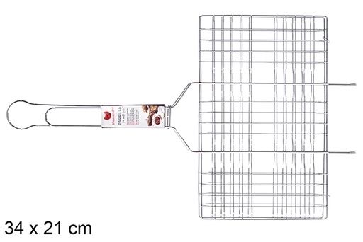 [123304] Grelha metálica 34x21 cm