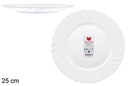 Plato opal llano Clariano 25 cm
