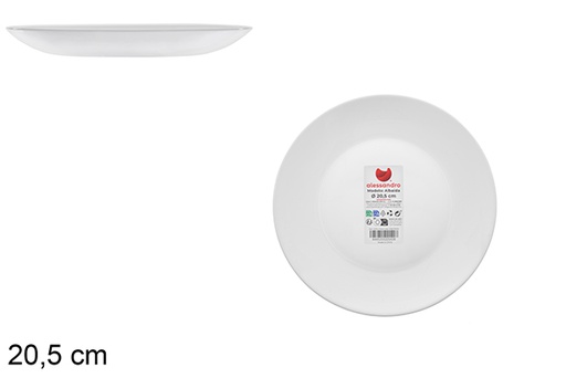 [123314] Albaida opal dessert plate 20.5 cm