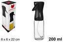 Aceitera cristal con pulverizador 200 ml
