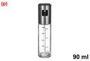 Aceitera cristal con pulverizador 90 ml