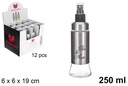 Aceitera cristal con pulverizador 250 ml