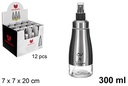 Aceitera cristal con pulverizador 300 ml
