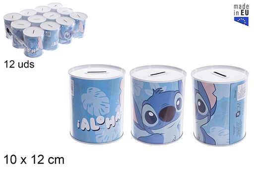 [123420] Tirelire en métal Mickey 10x12 cm