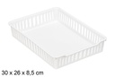 White Organizer Basket Prime – A4 Size