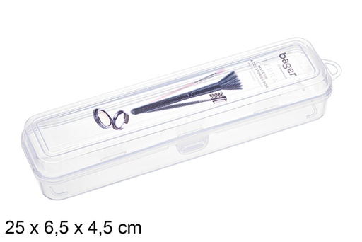 [123457] Boîte multiusage en plastique transparent